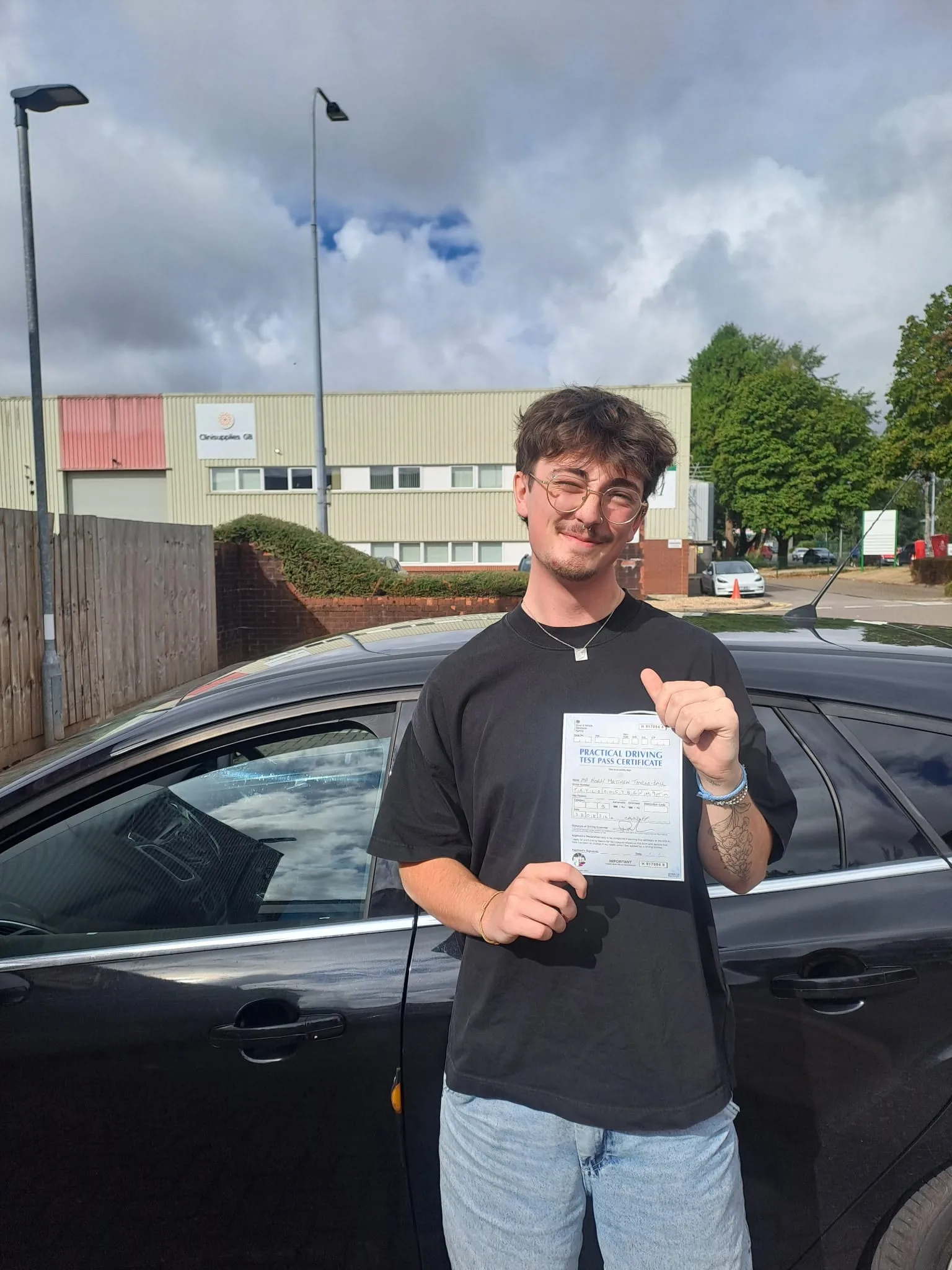 Noah T B — passed their driving test
